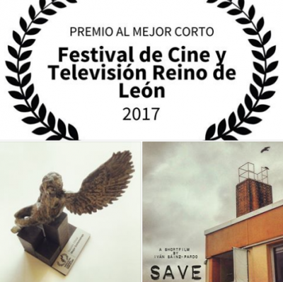 !"SAVE" GANA EL "PREMIO AL MEJOR CORTOMETRAJE" EN EL FESTIVAL DE CINE Y TELEVISIÓN REINO DE LEON!