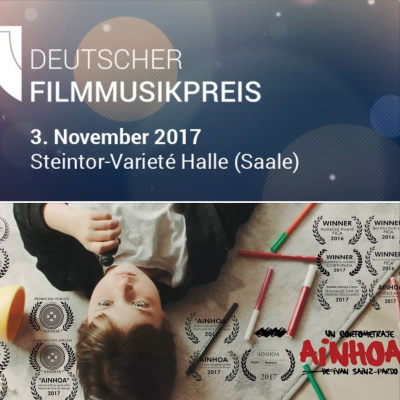 !"AINHOA" NOMINADO A LOS "DEUTSCHER FILMMUSIKPREIS 2017" (German Film Music Award 2017)!