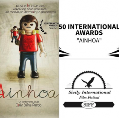 !EL CORTOMETRAJE "AINHOA" ALCANZA EN SICILIA LOS 50 PREMIOS INTERNACIONALES!