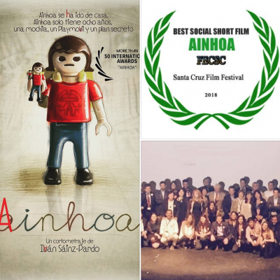!"AINHOA" GANA EL "BEST SOCIAL SHORT FILM AWARD" EN ARGENTINA!