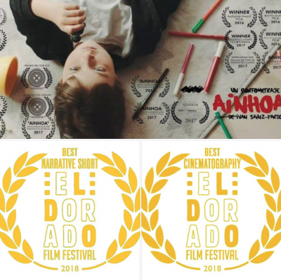 "AINHOA" TRIUNFA EN "EL DORADO FILM FESTIVAL", USA, CON 2 NUEVOS PREMIOS!